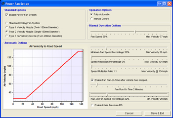 RAM-Air Simulation Set-up